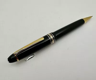 Montblanc Meisterstuck LeGrand Black Gold Plated No. 167 Mechanical Pencil • $250