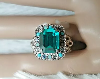 $41.95 • Buy *NEW*  &  *RETIRED* ~ Sorrelli ~   SWEET MINT   ~ Ring ~   OPULENT OCTAGON  