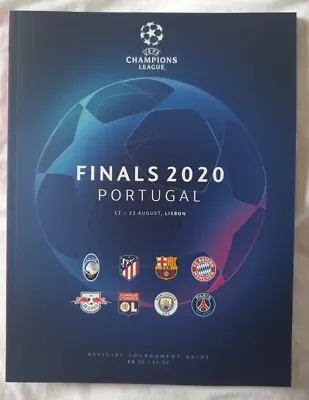 2020 UEFA Champions League Finals Tournament PROGRAMME (Mint Condition) • £11.99