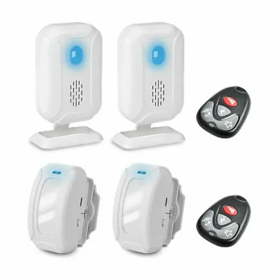 Wireless Door Sensor Alarm With Remote Motion Sensor Detector Entry Welcome Bell • $52.94