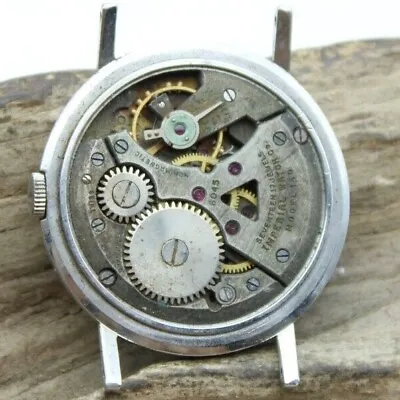  IMPERIAL Swiss Men’s Wristwatch FOR REPAIR 30.5mm 16mm LUG 17j 6045 M. 160(BP2) • $19.95