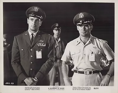 Rock Hudson + Rod Taylor In A Gathering Of Eagles (1963) ❤ Vintage Photo K 405 • $19.99