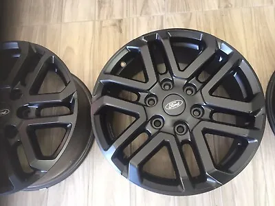 4 X Genuine Ford Ranger Wildtrak Next Gen Wheels /rims 18  ( Satin Black) • $849