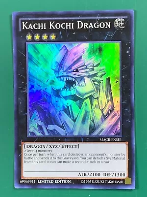 Kachi Kochi Dragon MACR-ENSE1 Super Rare Limited Edition [5] • $1.25