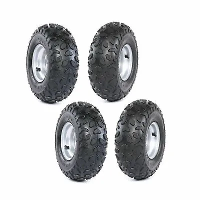 4pc 145/70-6 Tire Wheel Rim For Suzuki LT50 Quad 50cc 70cc Taotao ATV 145x70-6 • $189.13