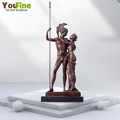 Bronze Venus And Mars Ares Statue Aphrodite Mythology Sculpture For Home Decor • $899.10