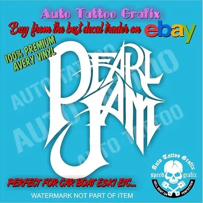 Pearl Jam Decal Sticker Band Music Novelty Jdm Drift Decals Stickers • $6.50