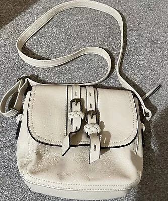 Marks & Spencer INDIGO Collection Cream/Stone Cross Body Bag • £2.99