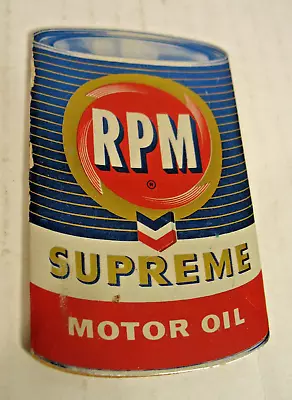 Vintage Rpm Chevron Supreme Motor Oil Eyeglass Tissue/cleaners • $9.50