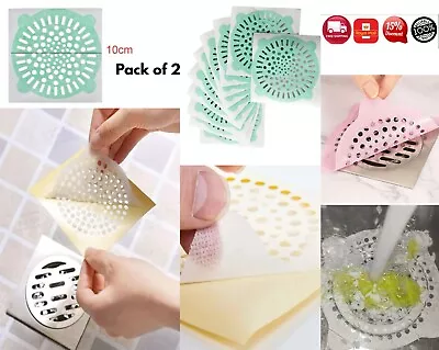 £1.99 • Buy Hair Trap Shower Bath Plug Hole Waste Catcher Stopper Floor Drain Sink Strainer