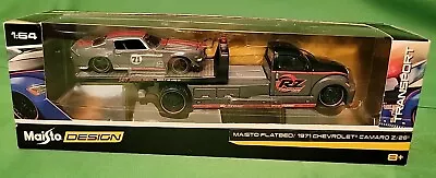 Maisto Design 1:64 Transport  Maisto Flatbed 1971 Chevrolet Camaro Z/28 Elite 🔥 • $9.99