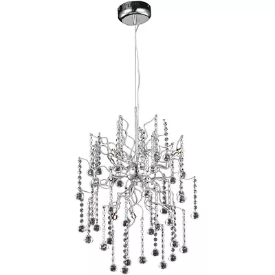 Sputnik Asteroid Foyer Dining Living Room Bedroom Crystal Ceiling Light Fixture • $843.50