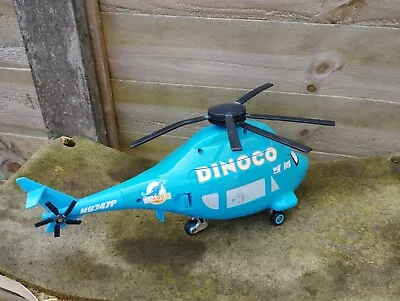 £34.99 • Buy Disney Pixar Cars Talking Sounds Dinoco The King Helicopter Works Talks Spins