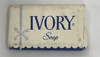 Vintage Ivory Travel Soap Bar Soap 2.5” Bar 99 44/100 Pure • $4.49