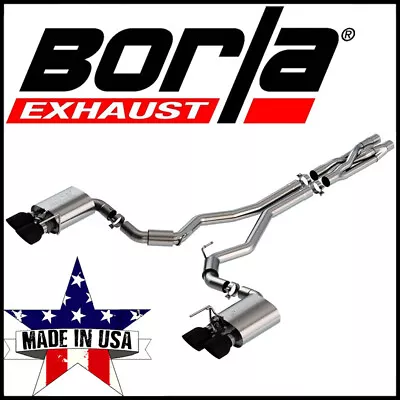 Borla Cat-Back Exhaust System Fits 2020-2022 Ford Mustang Shelby GT500 5.2L V8 • $2346.99