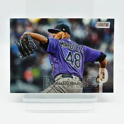 German Marquez - Colorado Rockies #156 Stadium Club Topps 2018 Baseball Card • £1.49