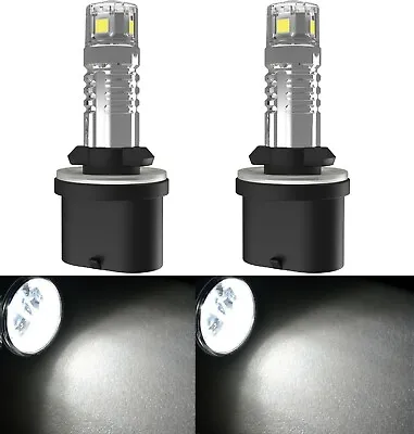 LED 20W 880 H27 White 4300K Two Bulbs Fog Light Replacement Upgrade Lamp Stock • $25.50