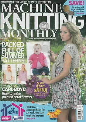 Machine Knitting Monthly Magazine - July 2014 - Patterns • £0.99