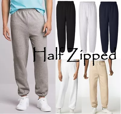 Gildan Heavy Blend Sweatpants 18200 S-3XL Elastic Cuffs • $15.83