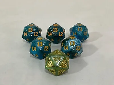 MTG Magic D20 Die PICK YOUR DICE Oversize Spin Down Counter Wizard The Gathering • $5