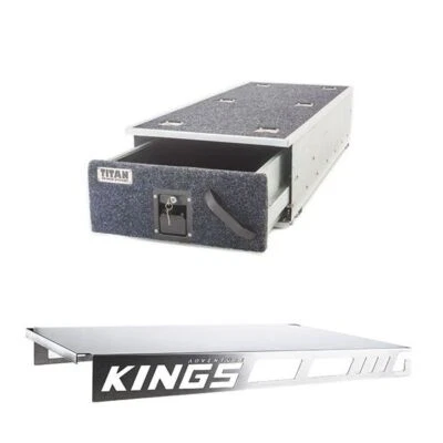 $308 • Buy Titan Single Ute Drawer 1300mm + Kings Drawer Table For 900&1300mm Titan Drawers