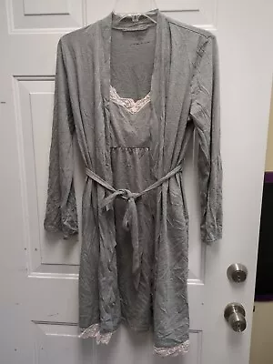 Motherhood Maternity 2 Piece Nightgown And Robe Size Small • $12.99