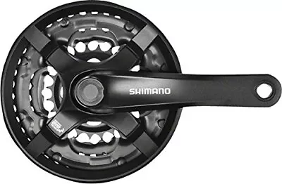 Shimano Tourney Mountain Bicycle Crank Set 6/7/8-Speed 175Mm 24/34/44T-Open Box • $14.62