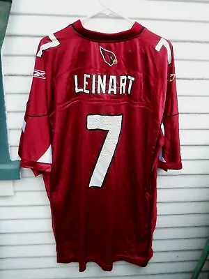 Arizona Cardinals Matt Leinart # 7  Football Jersey Size Xlarge By Reebok • $30