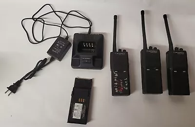 Lot Of 3X Motorola Radius P1225 Portable UHF Two Way Radio • $110