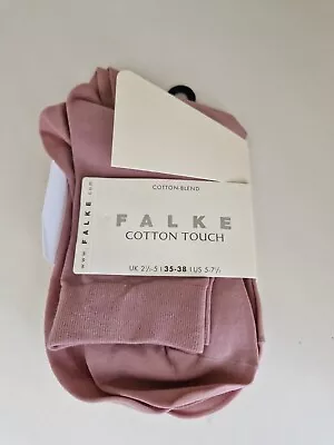Falke Cotton Touch Socks UK 2.5-5 Two Pack • £8