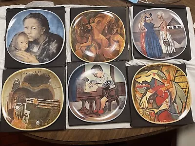 $600 • Buy 1973 Series Picasso Plates (COMPLETE SET OF 6)