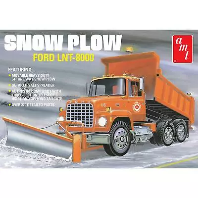 AMT 1/25 Ford LNT-8000 Snow Plow AMT1178 Plastics Car/Truck 1/24-1/25 • $45.99