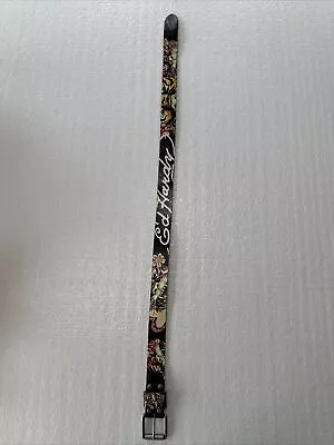 Ed Hardy Studded Black Belt Size Medium #EH3213 Tiger Tattoo Gem Bling • $35