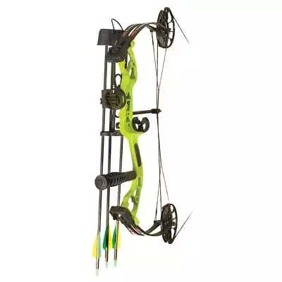 PSE Mini Burner Ready To Shoot Package RH Lime Green 40# • $259.99