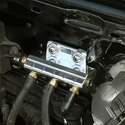 $69.99 • Buy Polished Vacuum Block Tree Billet Fits 86-93 Ford Mustang