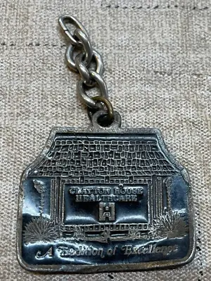 Vintage Metal Clayton House Healthcare Keychain Manchester MO #199 Rare • $19.90