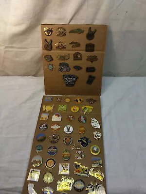 Vintage Harley/Sturgis/HOG/Motorcycle Lapel Pin Lot Of 62 • $80