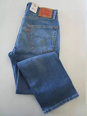 Levi's 527 Men's Standard Fit Boot Cut Low Rise Zip Fly Stretch Jeans Blue Tunes • $39.99