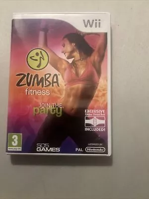 £1 • Buy Zumba Fitness   Nintendo Wii Game