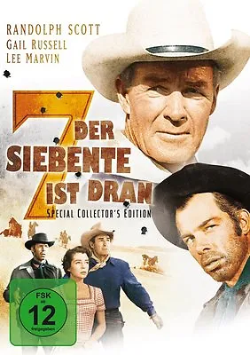 7 Men From Now (1956) Seven * Randolph Scott Lee Marvin * UK Compatible DVD New • £5.99