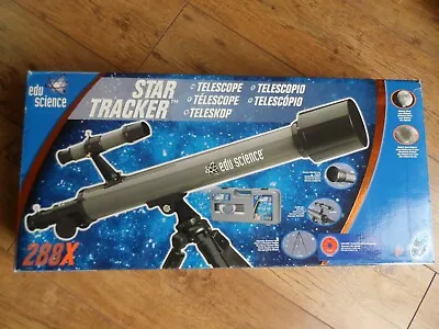 £12 • Buy Edu Science - STAR TRACKER - 288x Telescope - BOXED FANTASTIC CONDITION