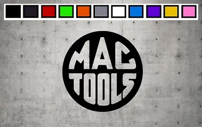 MAC TOOLS LOGO Vinyl Decal Sticker Emblem Car Truck Window 4  6  8  • $4.99