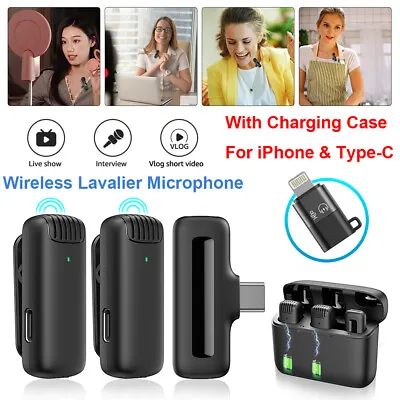 Lavalier Wireless Microphone Audio Video Recording Mini Mic For Android/iphone • $6.49