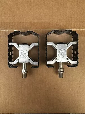 Vintage MONGOOSE 1/2  PEDALS OLD SCHOOL BMX KKT GT SR HARO HUTCH DYNO RAT • $70