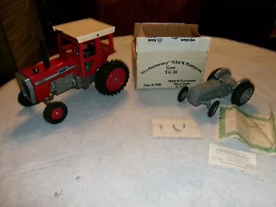 Agco Farm Toy Massey Harris Ferguson 1105 Red Rims NB & K Grey T.O.20 Projects • $51