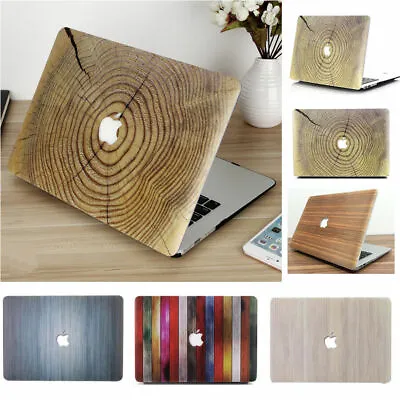 Marble Wood Protect Case Keyboard Cover For Macbook Pro Air 11  12  13  15  16  • £11.99