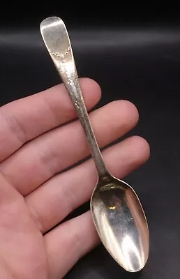 Early 19th Century Georgian Antique English Silver 4.5  Spoon. Edinburgh Assay.  • £35