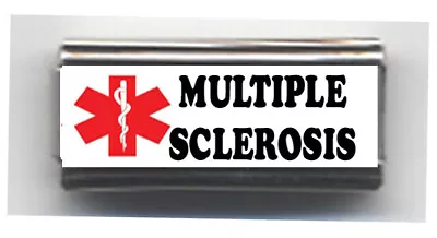 Multiple Sclerosis MS Medical Alert Italian Photo 9mm Charms For Link Bracelets • $12