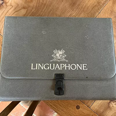 Vintage Linguaphone French Language Course Book & Cassette Complete Set • £20