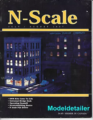  N-Scale July 97 DPM Kits N&W Virginia Scratchbuilding Fruit Stands Sawmill Deck • $13.95